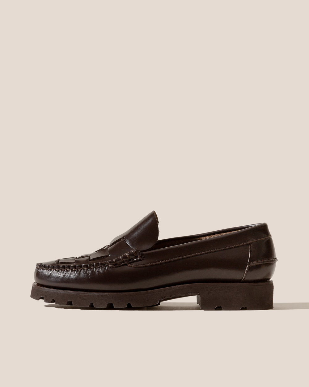NOMBELA R SPORT - Tread Sole Interwoven Detail Slip-On Loafer