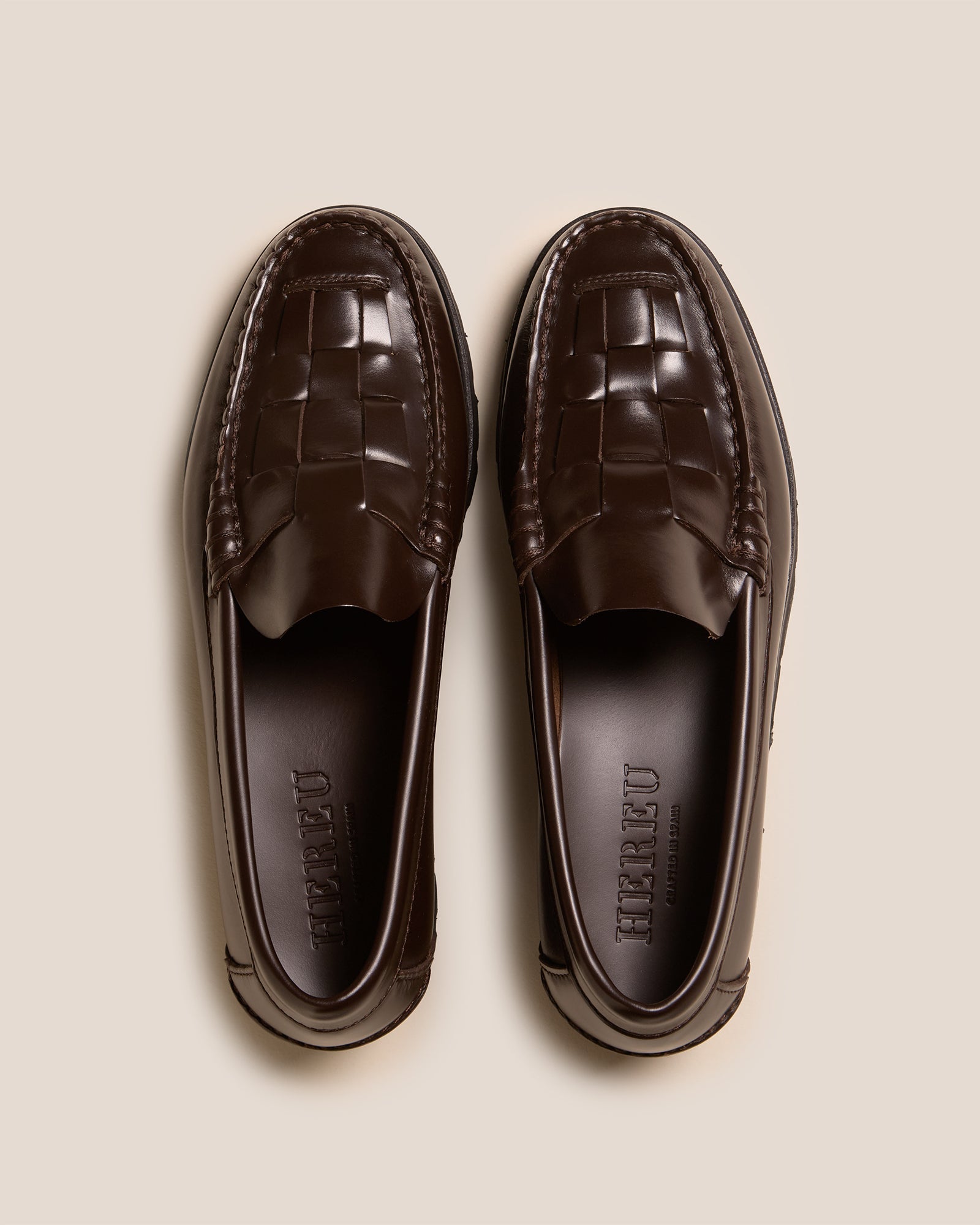 NOMBELA R SPORT - Tread Sole Interwoven Detail Slip-On Loafer