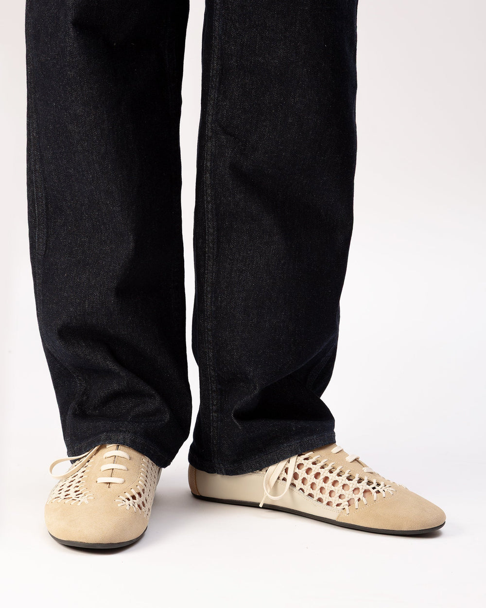ESPORTIU WOVEN - Lace-Up Sporty Shoe
