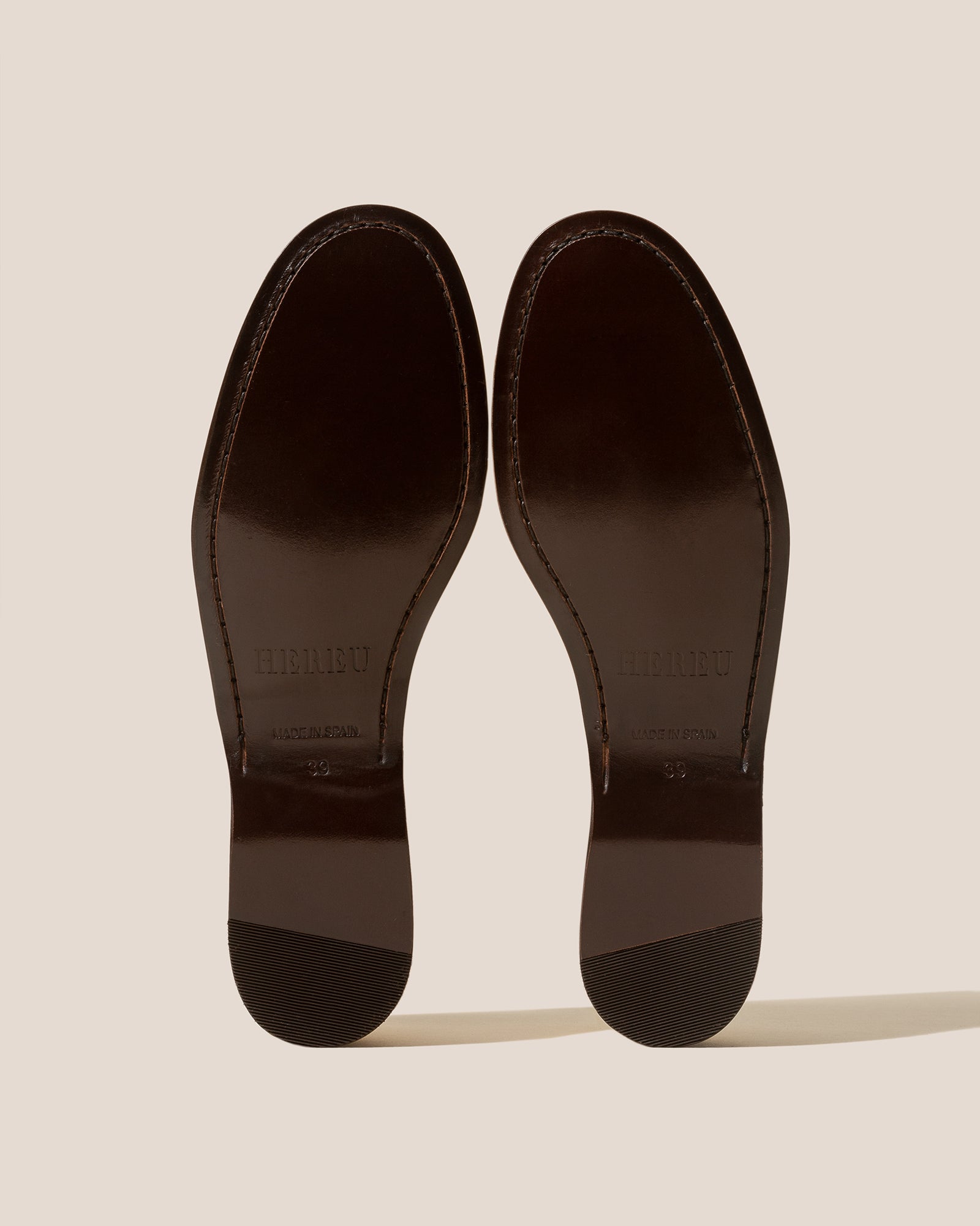 SASTRE SUPPLE SHINY - Braided Seam Slip-On Loafer