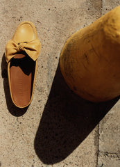CORBATI MULE - Bow-Detail Slip-On Mule