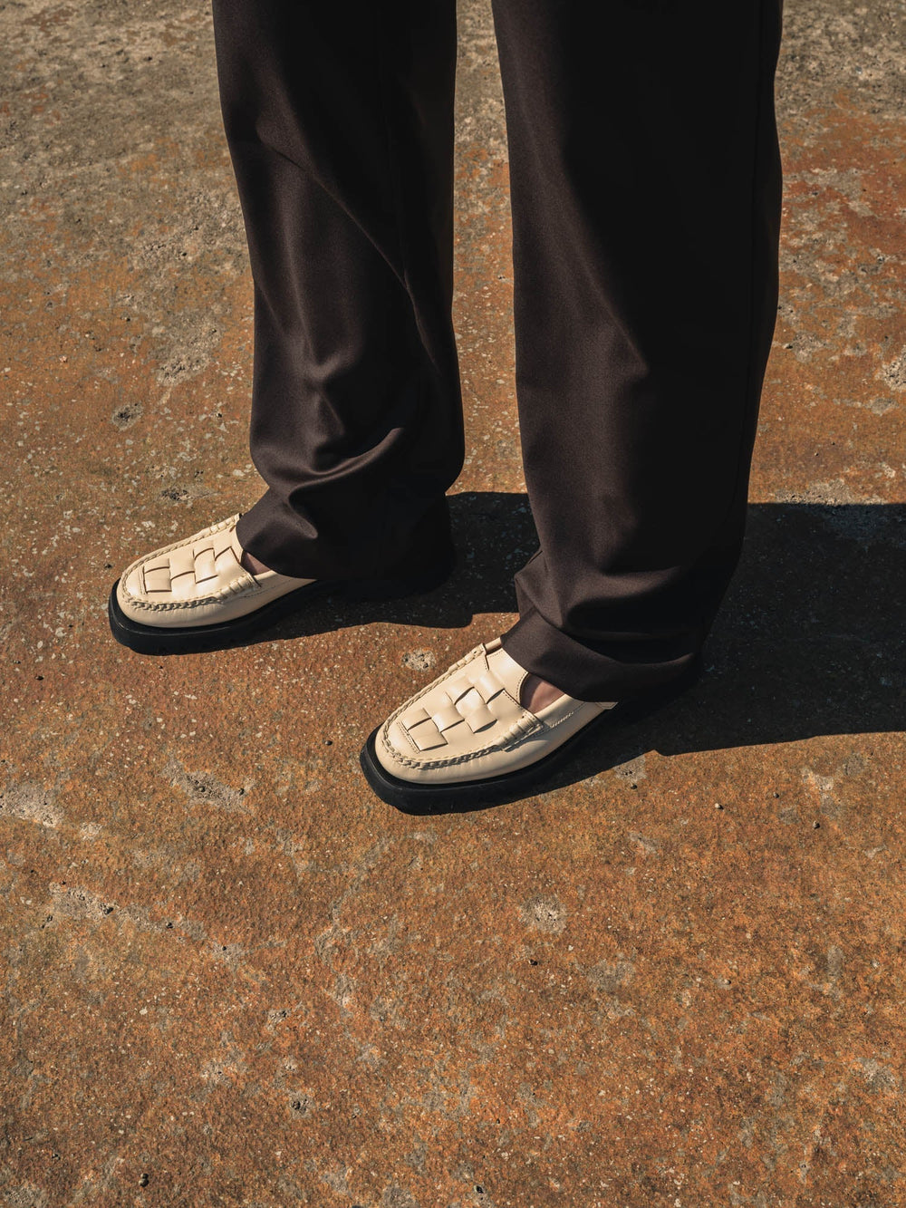 SOLLER SPORT - Tread Sole T-Bar Loafer