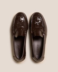 NOMBELA R SPORT - Tread Sole Interwoven Detail Slip-On Loafer