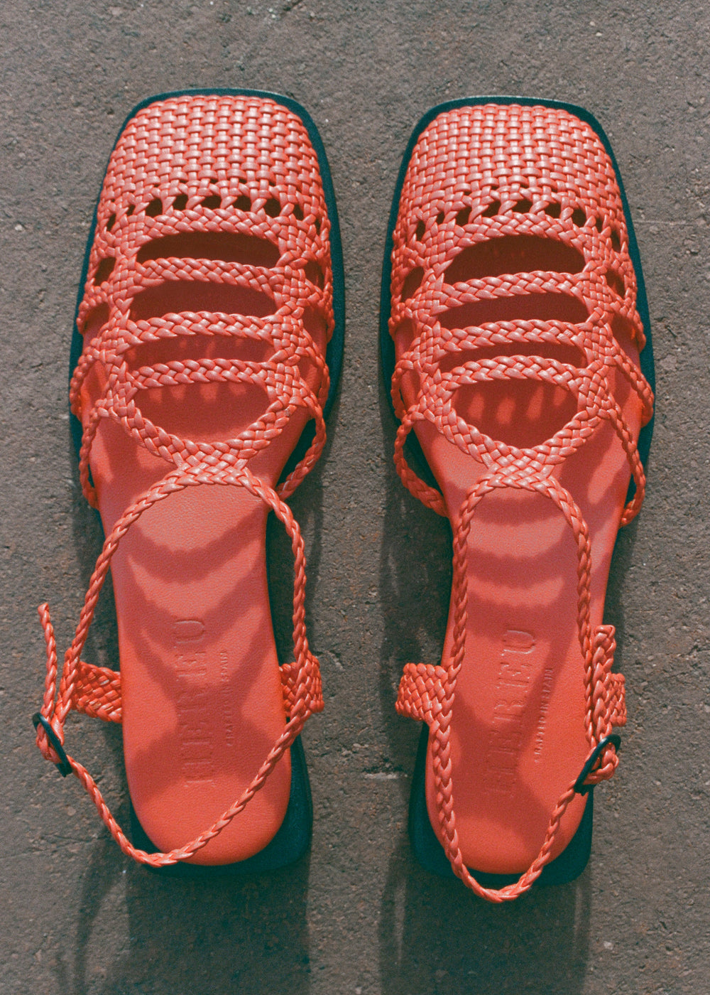 BARANA - Woven Slingback Mule