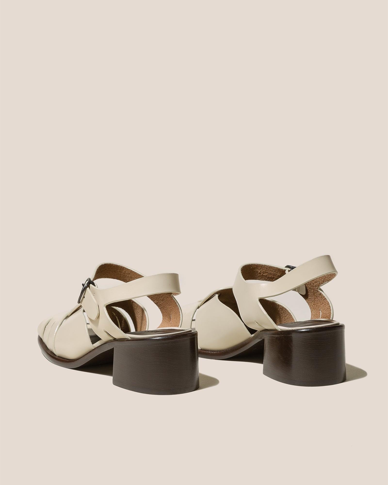 ANCORA SQUARED HEELED - Open-Toe Fisherman Sandal