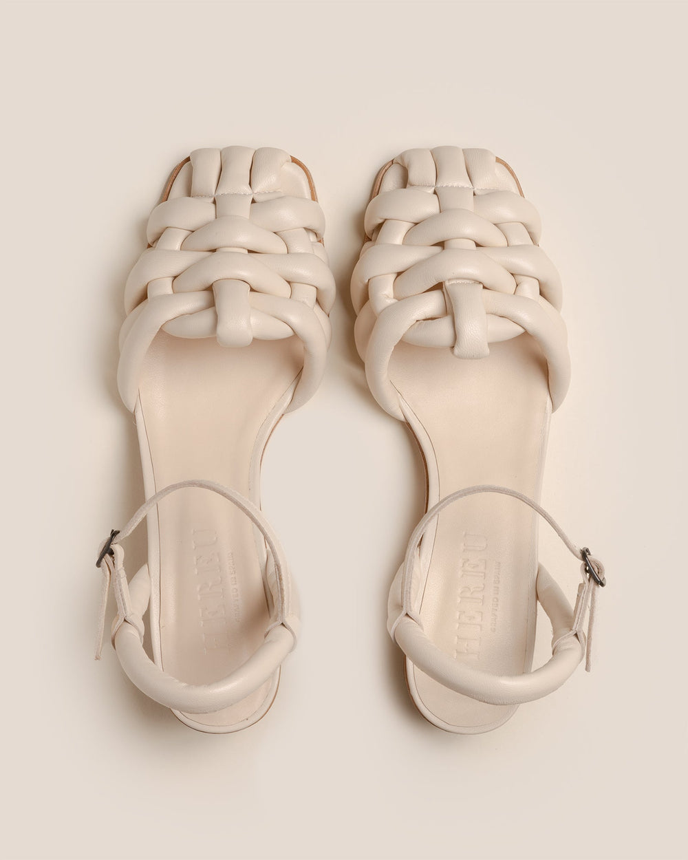 CABERSA HEELED - Padded Fisherman Sandal