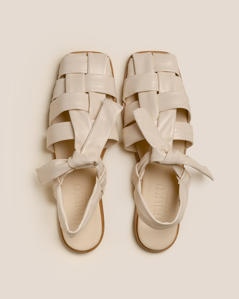 BENA - Interwoven Knotted T-bar Sandal