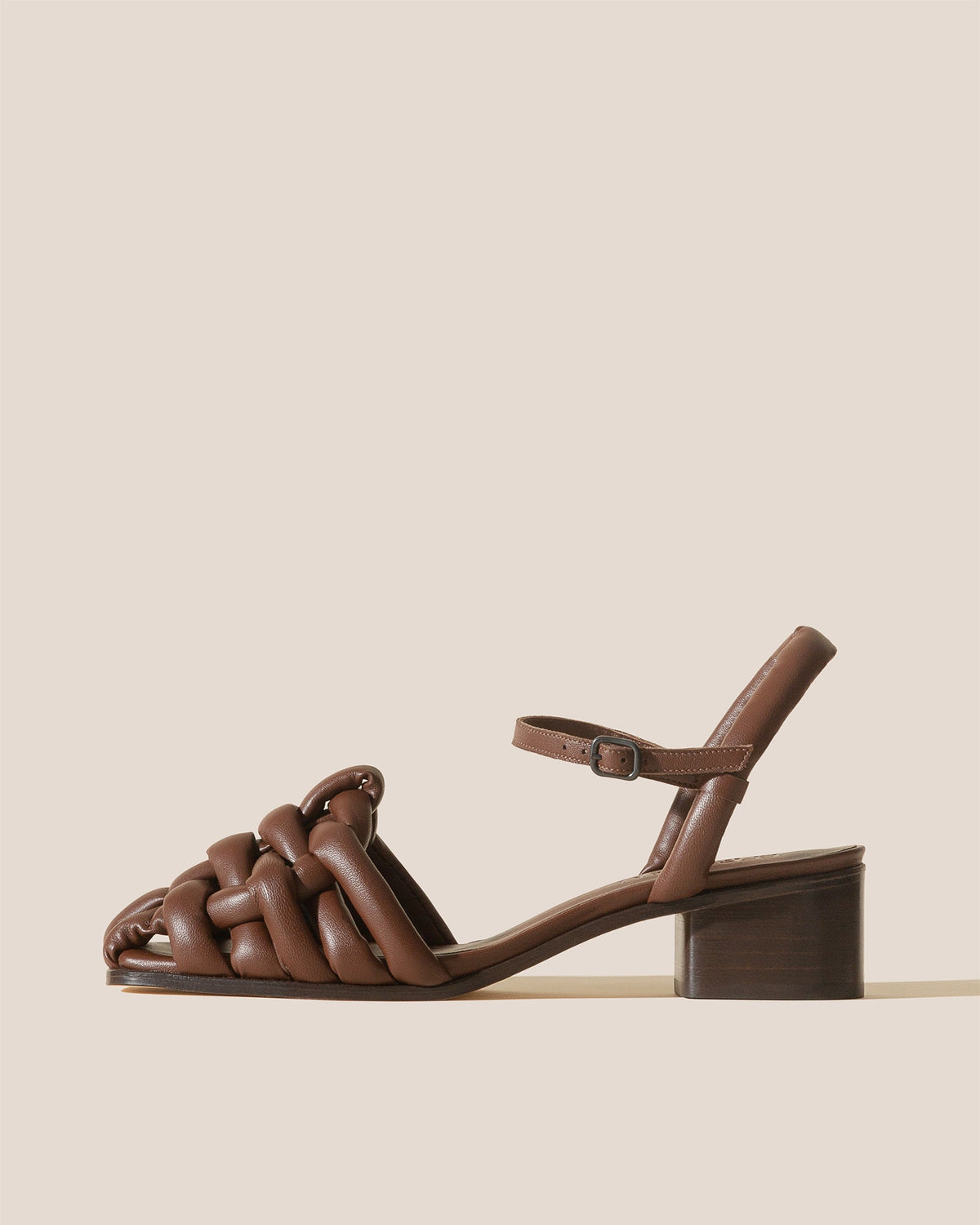 CABERSA HEELED - Padded Fisherman Sandal