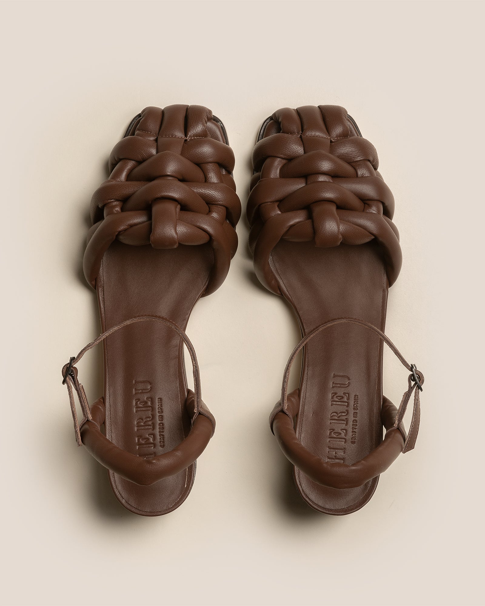 CABERSA HEELED - Padded Fisherman Sandal