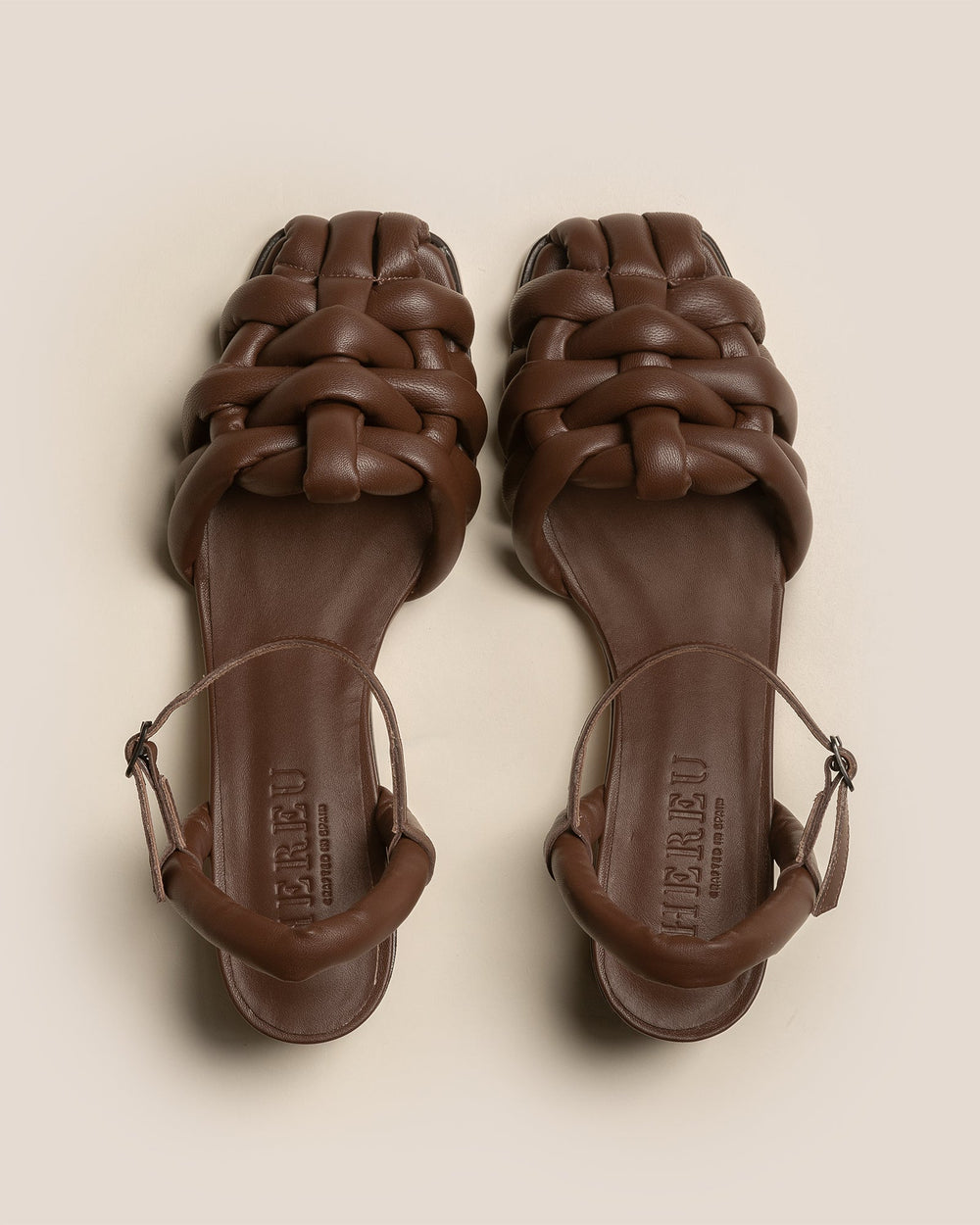 CABERSA HEELED - Padded Fisherman Sandal
