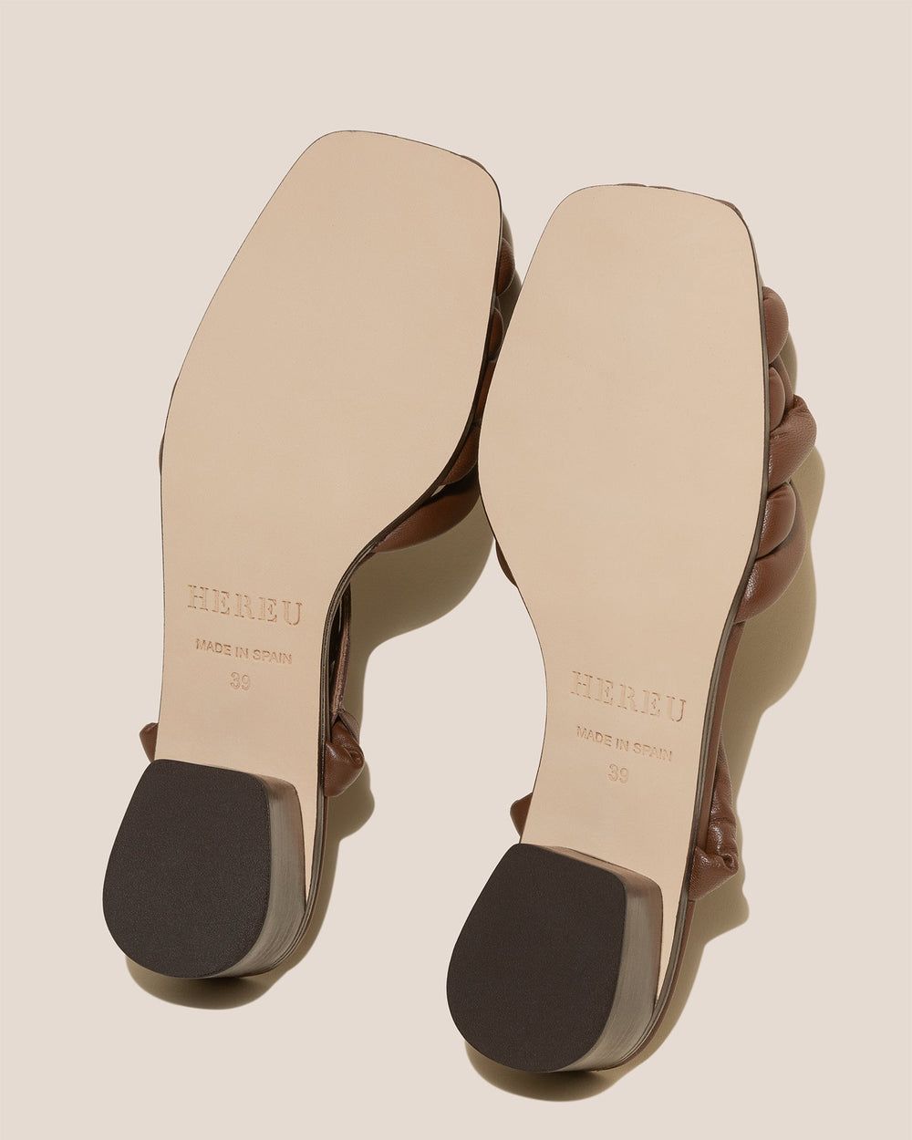 CABERSA HEELED - Padded Fisherman Sandal