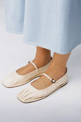 DANSA - Pleated-Toe Mary Jane Pump