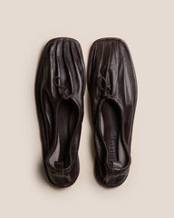 PUNTERA SUPPLE SHINY - Pleated-Toe Pump