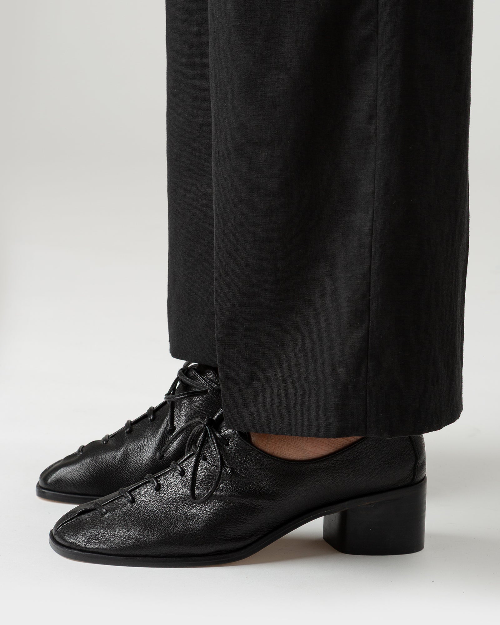 PLEGADA HEELED - Deconstructed Lace-up Shoe