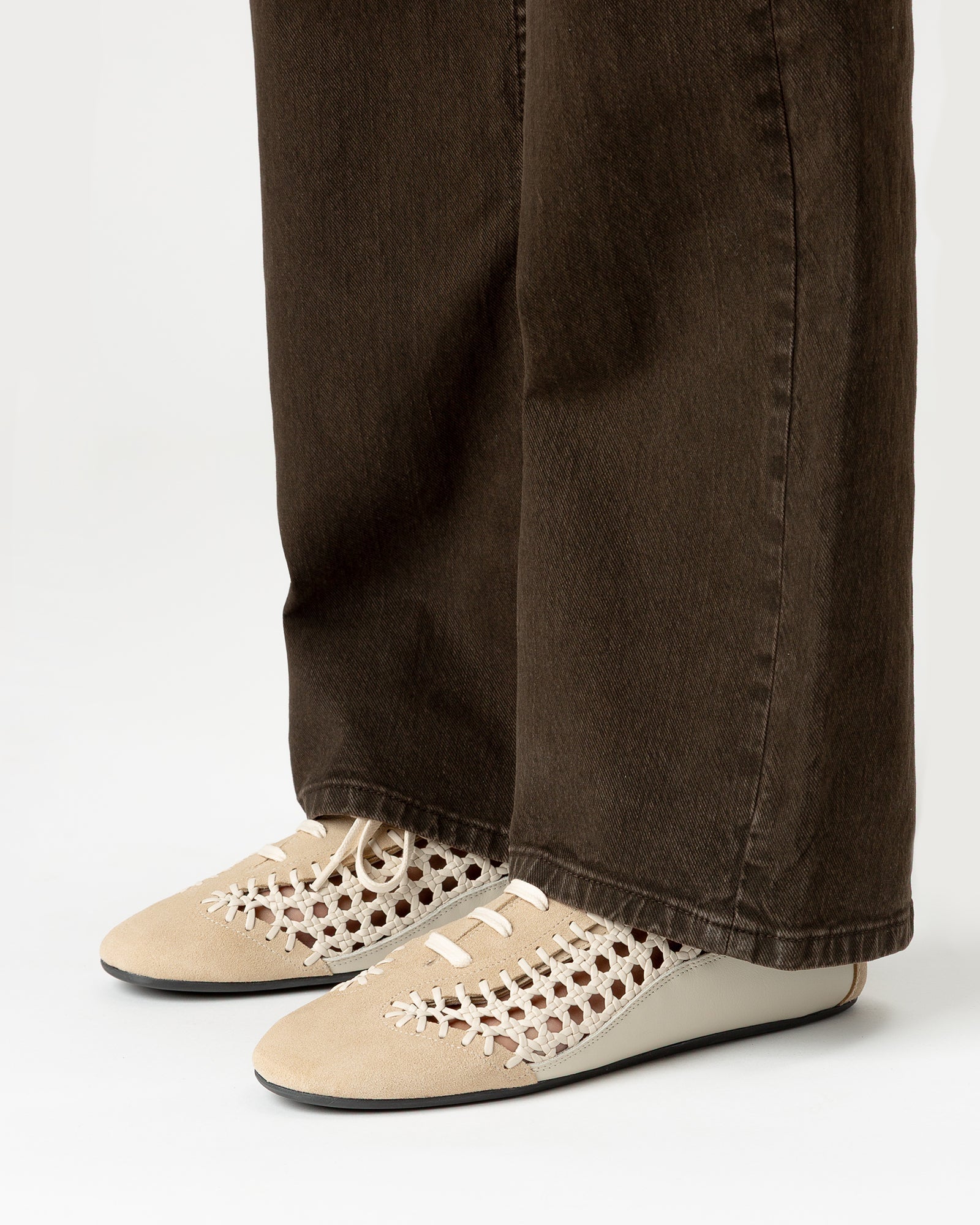 ESPORTIU WOVEN - Lace-Up Sporty Shoe