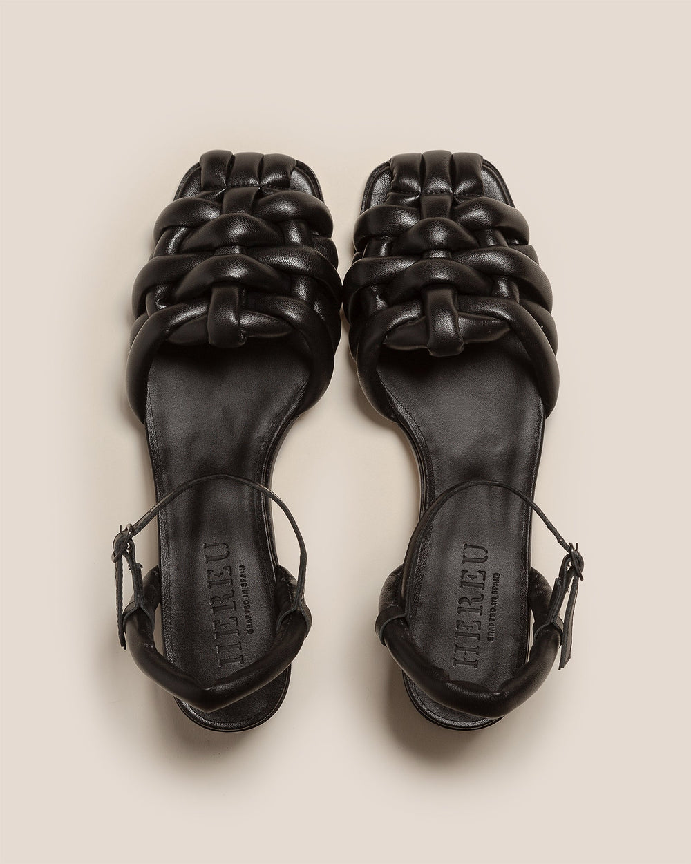 CABERSA HEELED - Padded Fisherman Sandal