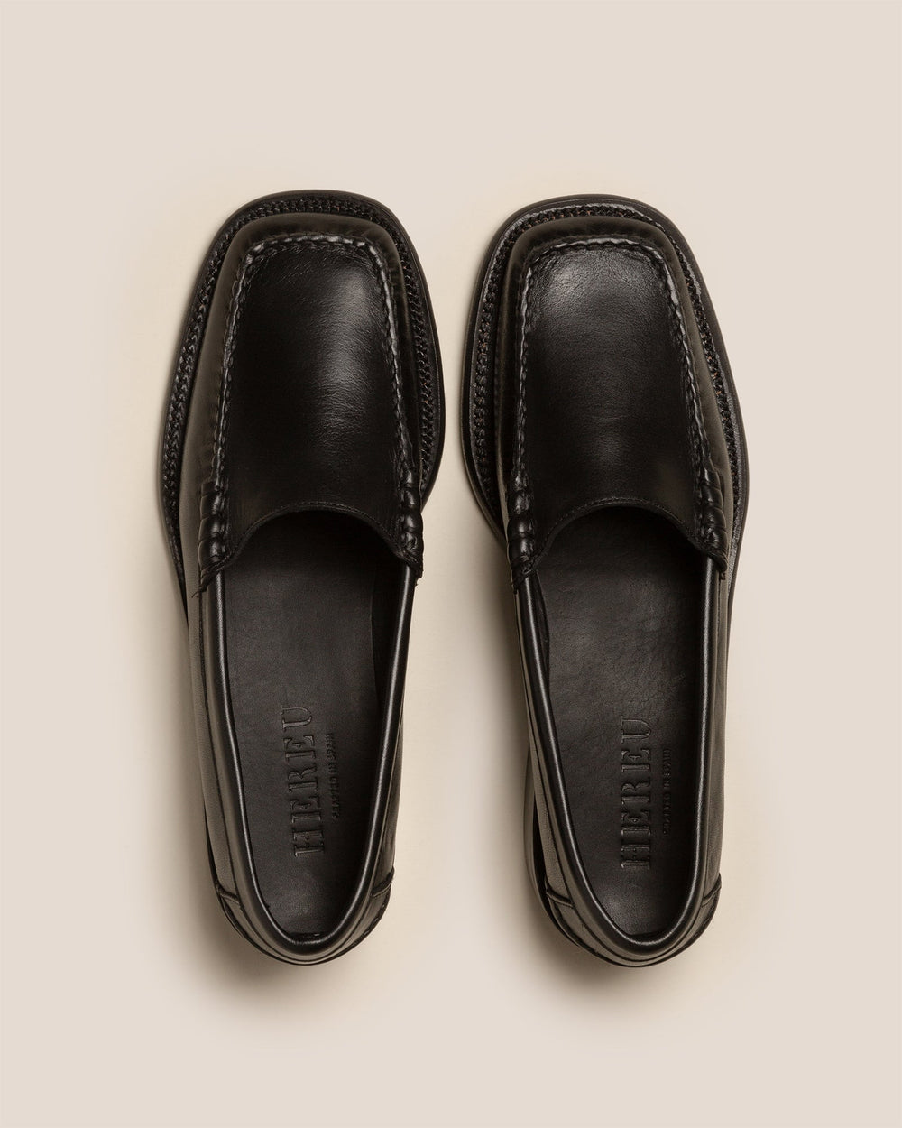 SALA - Square-Toe Low-Heeled Pump
