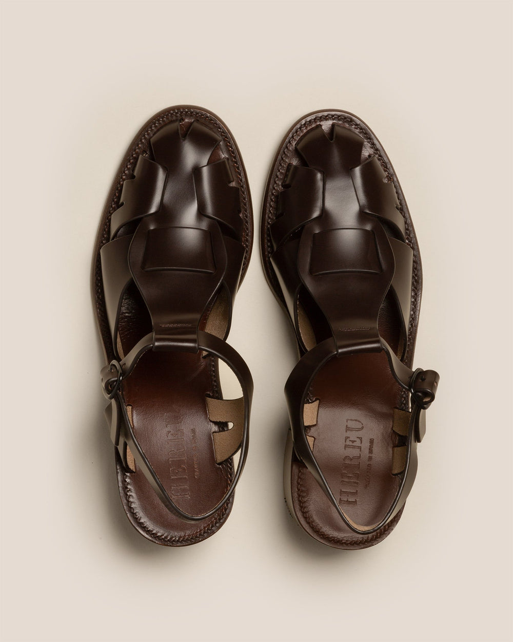 PESCA HEELED - Fisherman Sandal