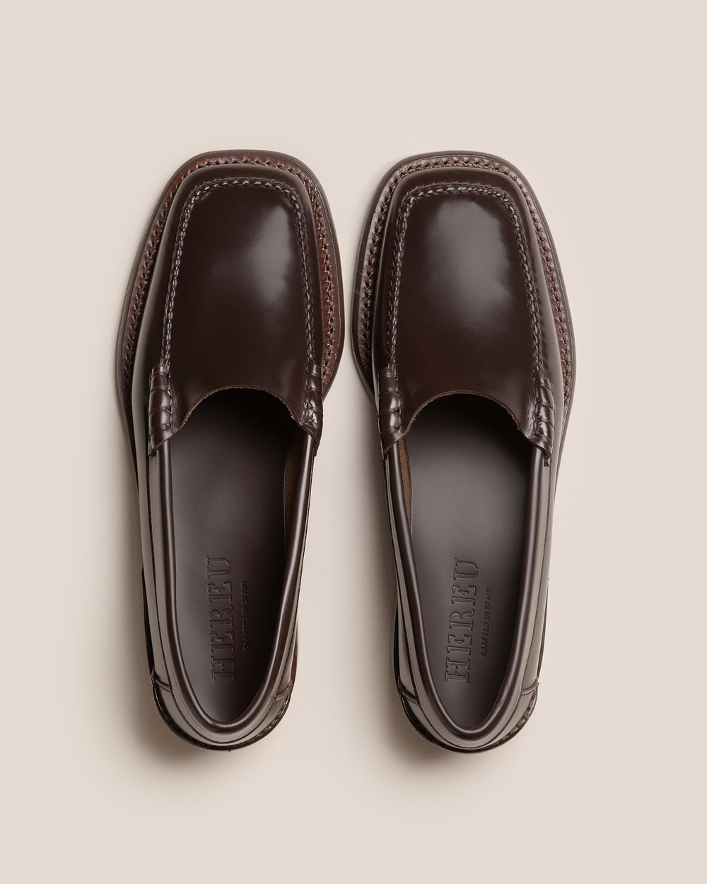 SALA - Square-Toe Low-Heeled Pump