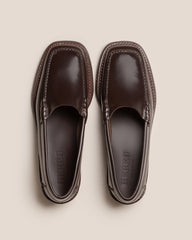 SALA - Square-Toe Low-Heeled Pump