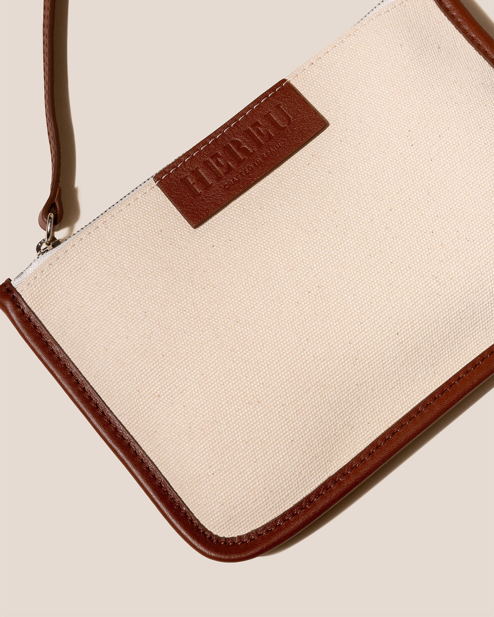 CALELLA RAFFIA - Leather-trimmed Tote Bag