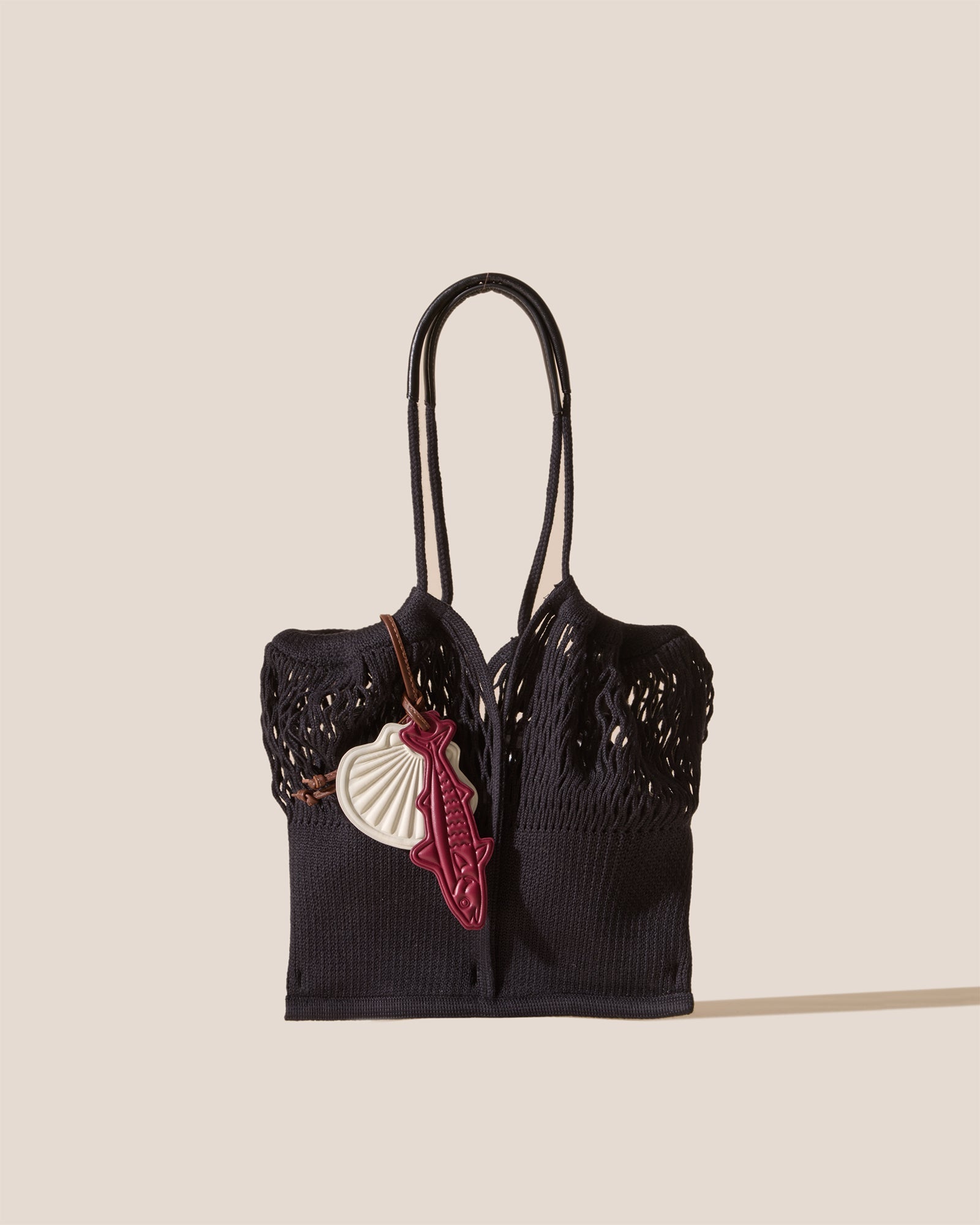 CALELLA FILT S CHARM - Knitted Cotton Net Bag