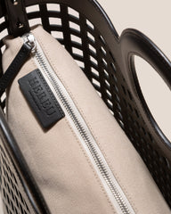 COLMADO - Cut-out Leather Tote Bag