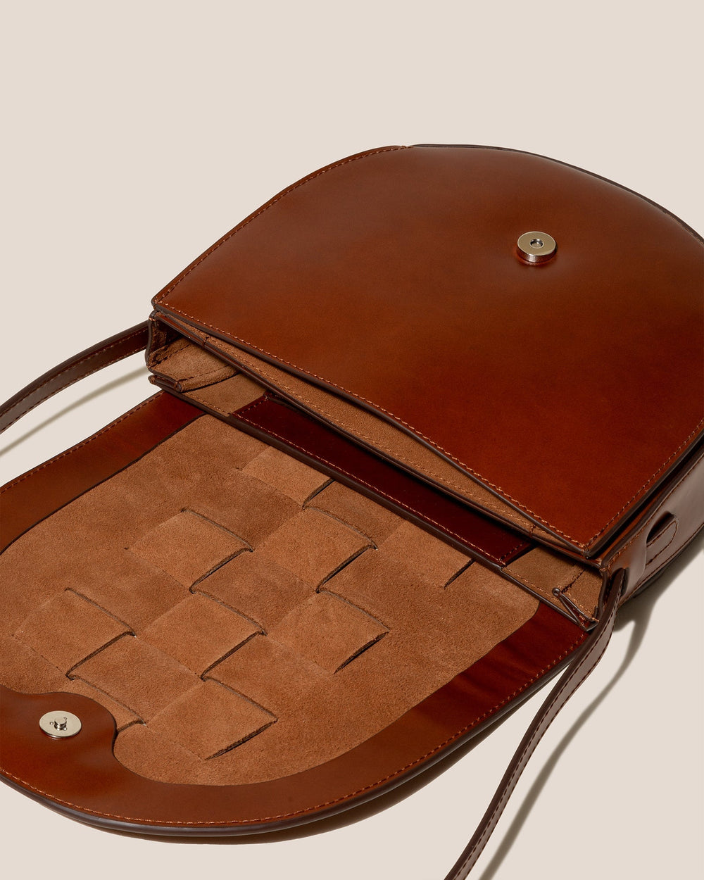 SINIA - Satchel Interwoven Front Detail Bag