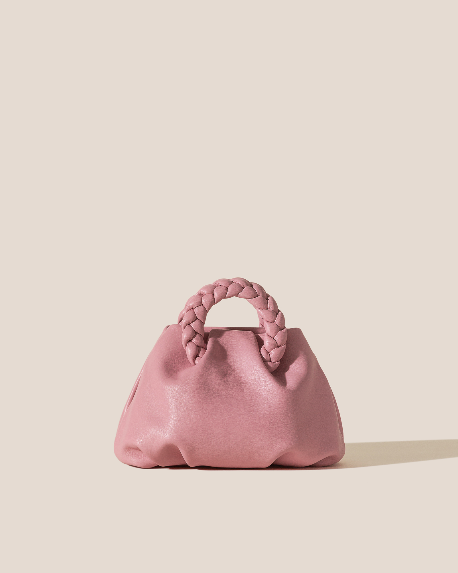 BOMBON - Plaited-handle Leather Handbag