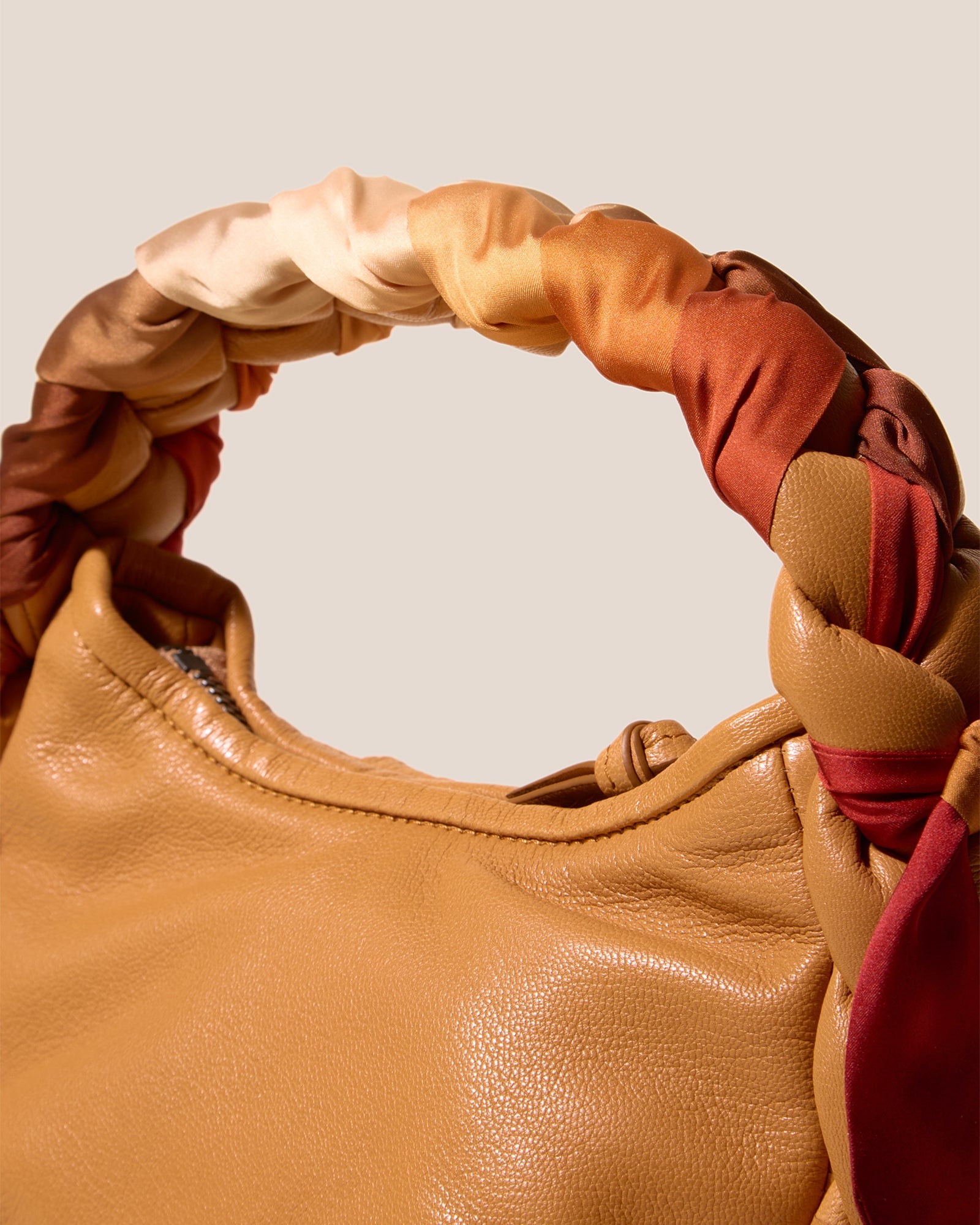 ESPIGA MINI FOULARD - Braided Detail Crossbody Bag