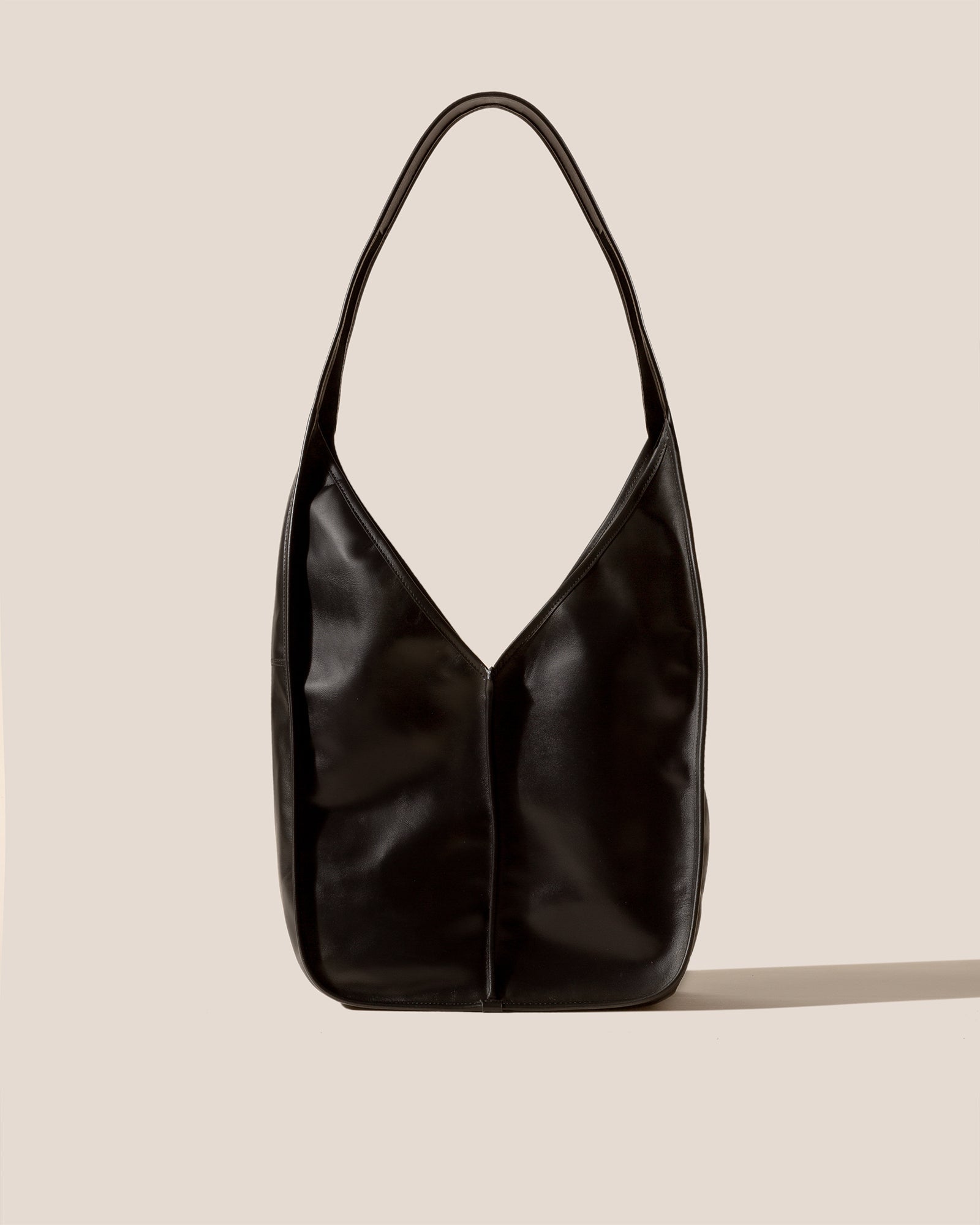 CALELLA CROSSBODY - Leather-trimmed Crossbody Sac