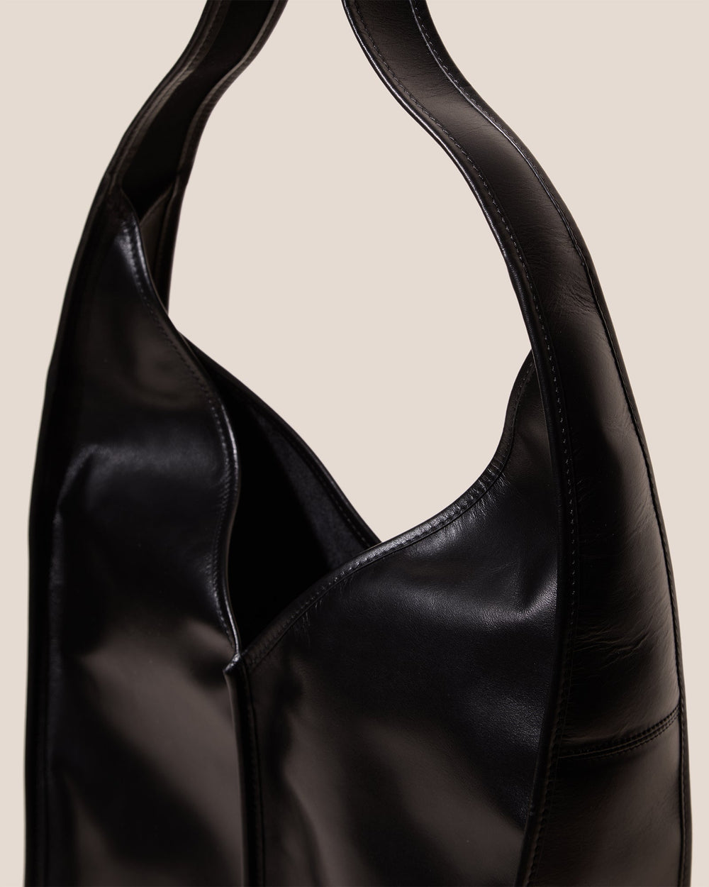 CALELLA CROSSBODY - Leather-trimmed Crossbody Sac
