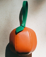 TARONJA PURSE - Orange-Shaped Leather Coin Purse