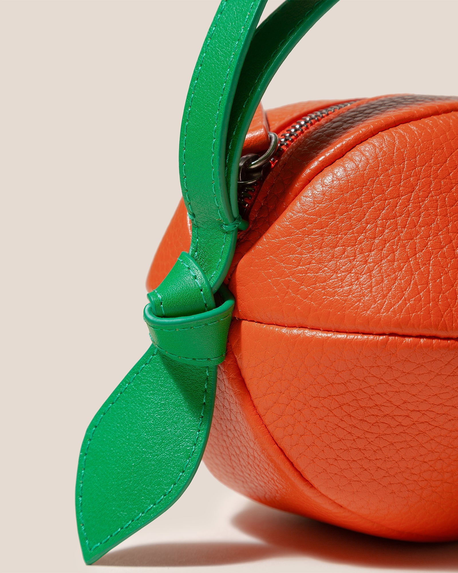 TARONJA PURSE - Orange-Shaped Leather Coin Purse
