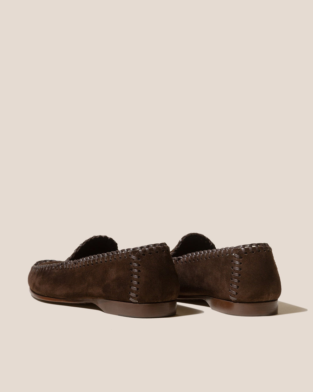SASTRE SUEDE - Braided Seams Slip-on Loafer