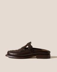 BONELL - Woven T-bar Mule Loafer