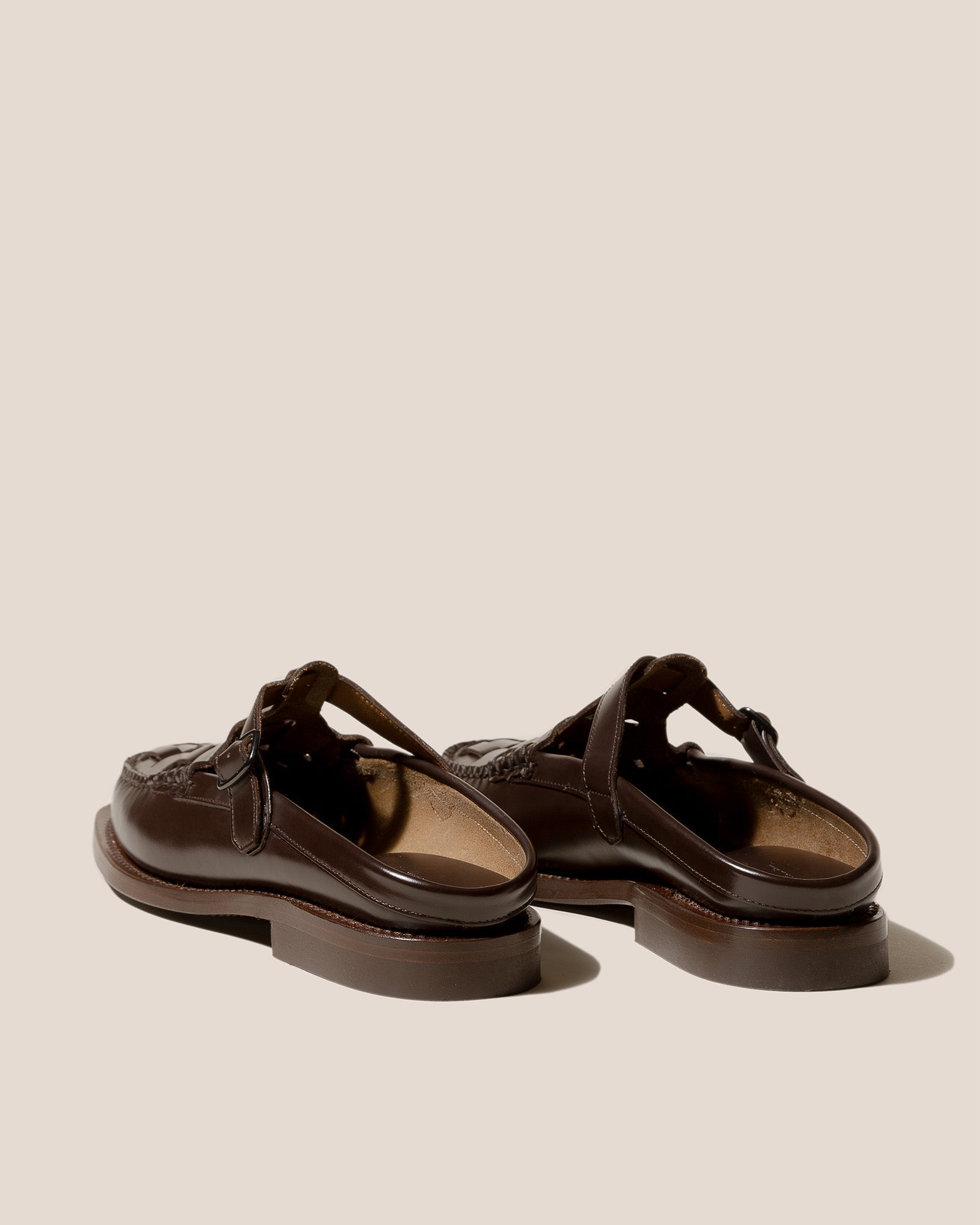 BONELL - Woven T-bar Mule Loafer