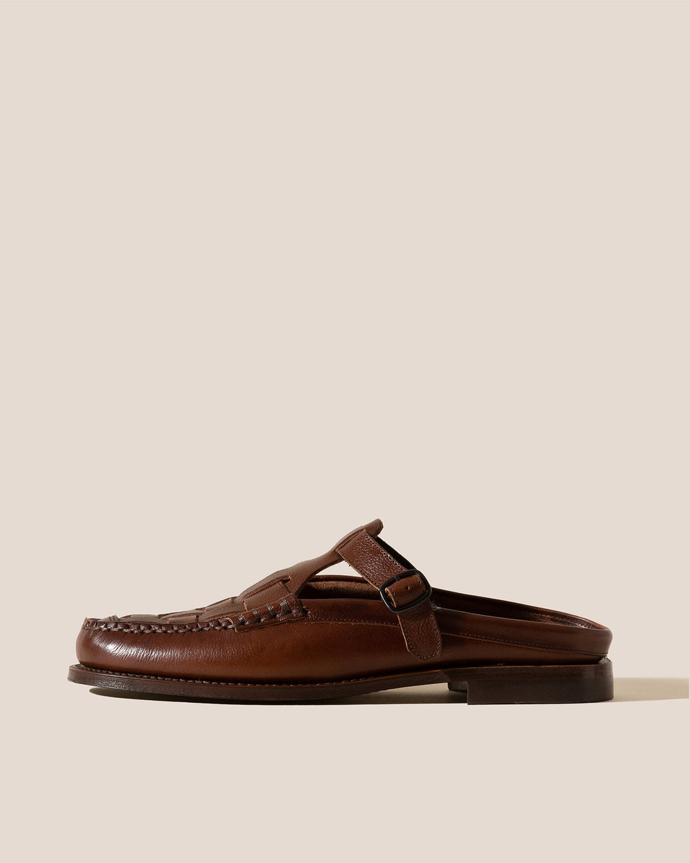 FERRIOL MULE - Woven T-bar Mule Loafer