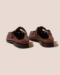 FERRIOL MULE - Woven T-bar Mule Loafer