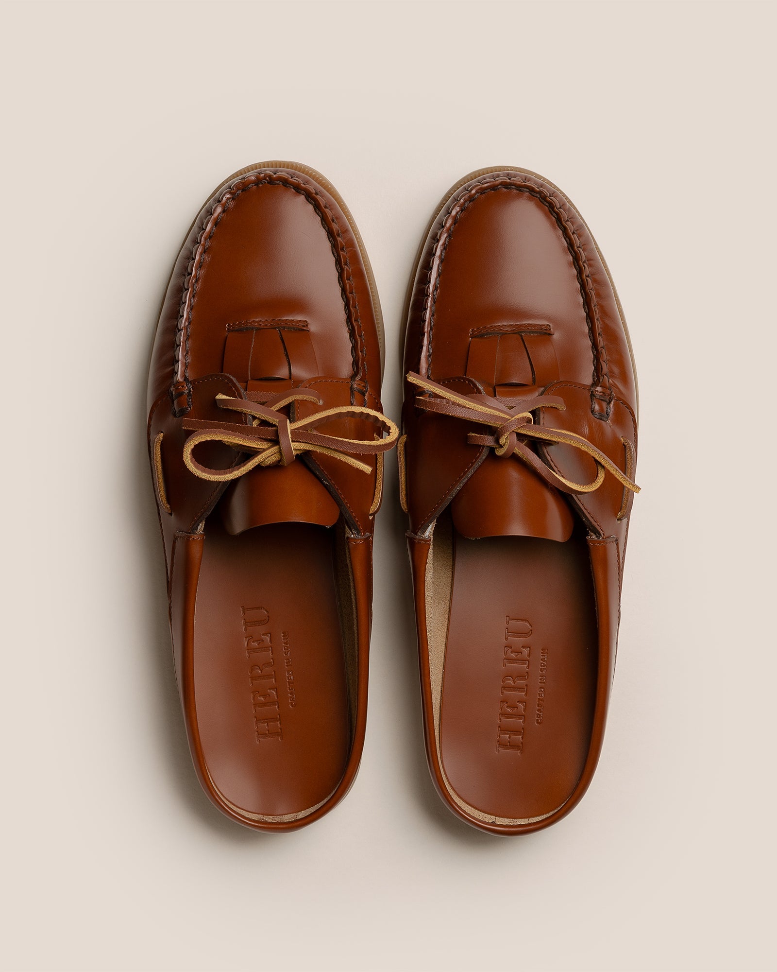 SALER MULE NAUTIC - Mule Lace-up Loafer