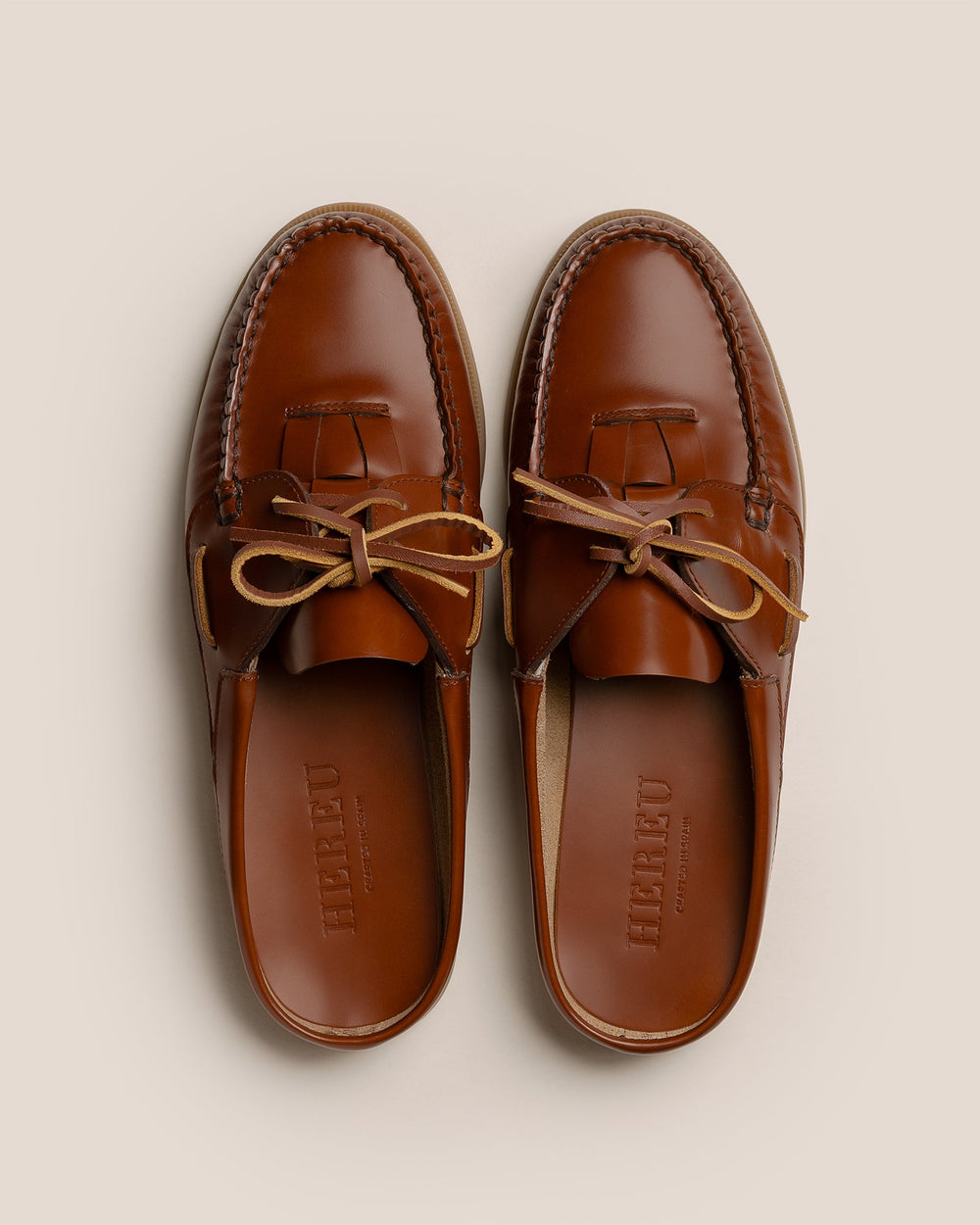 SALER MULE NAUTIC - Mule Lace-up Loafer