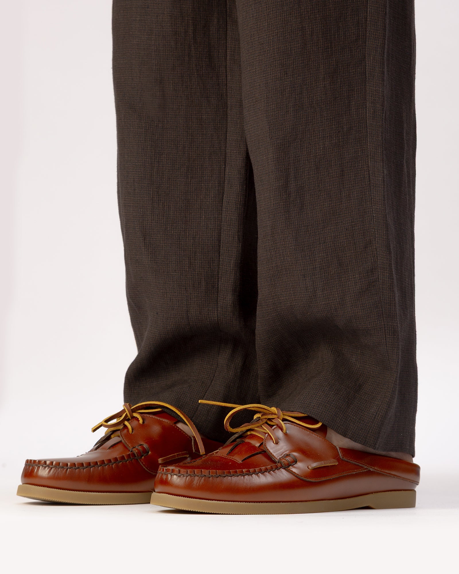 SALER MULE NAUTIC - Mule Lace-up Loafer