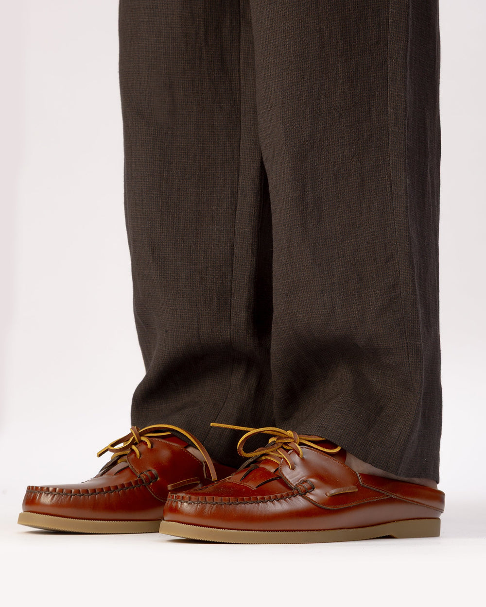 SALER MULE NAUTIC - Mule Lace-up Loafer