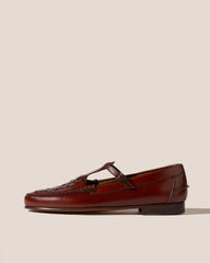 MAQUEDA - Interwoven T-Bar Loafer