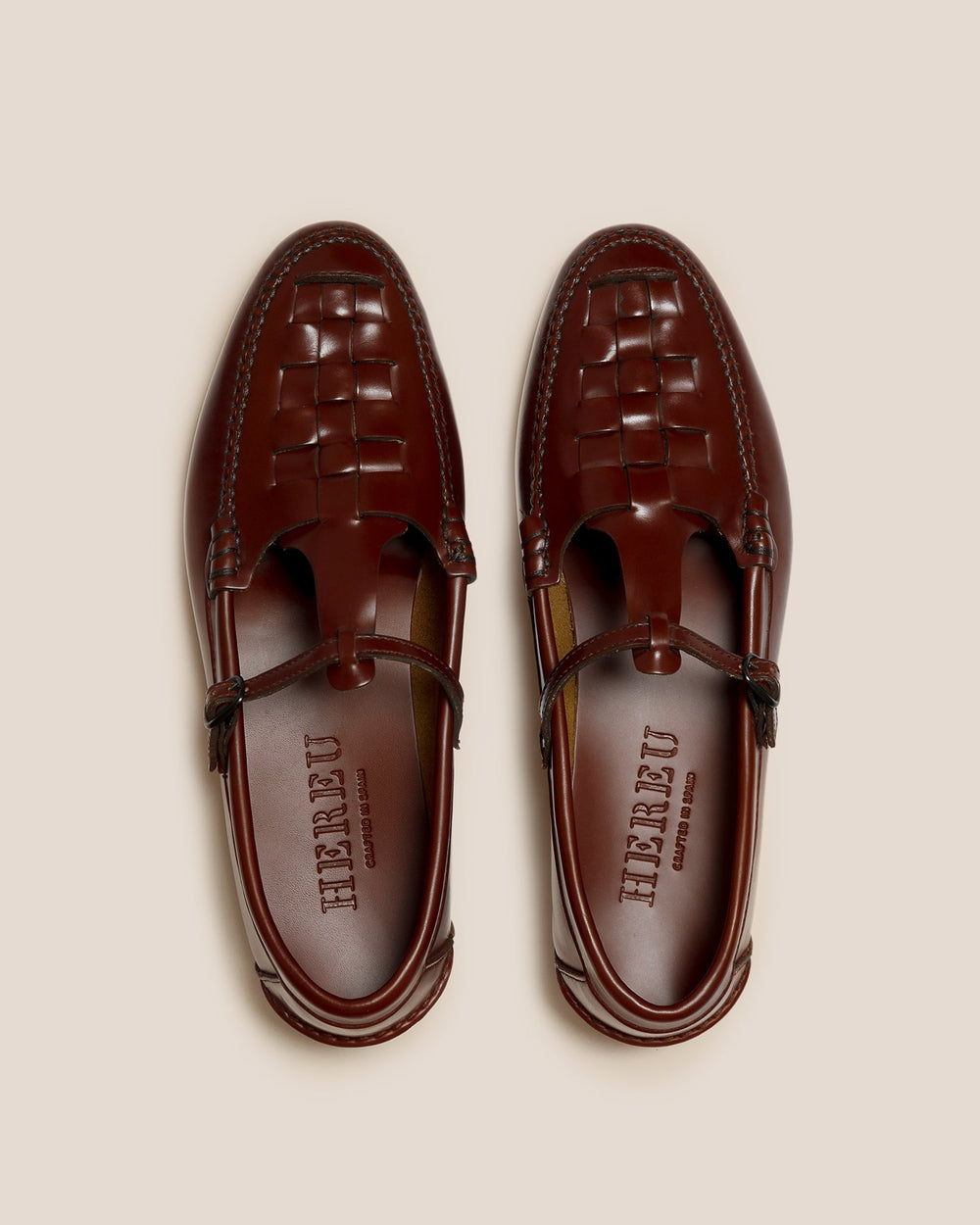 MAQUEDA - Interwoven T-Bar Loafer