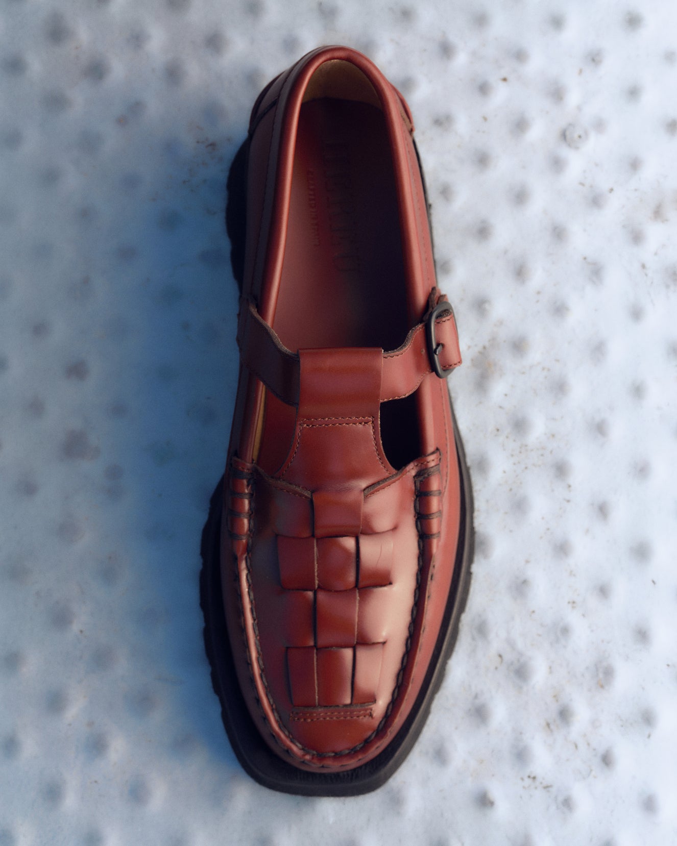 SOLLER SPORT - Tread Sole T-Bar Loafer