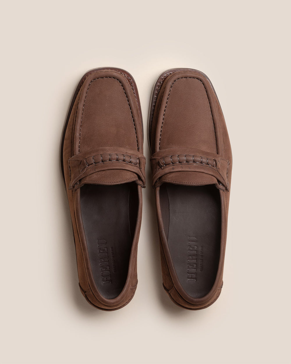 BORADA BORDON NUBUCK - Slip-on Moc Toe Loafer