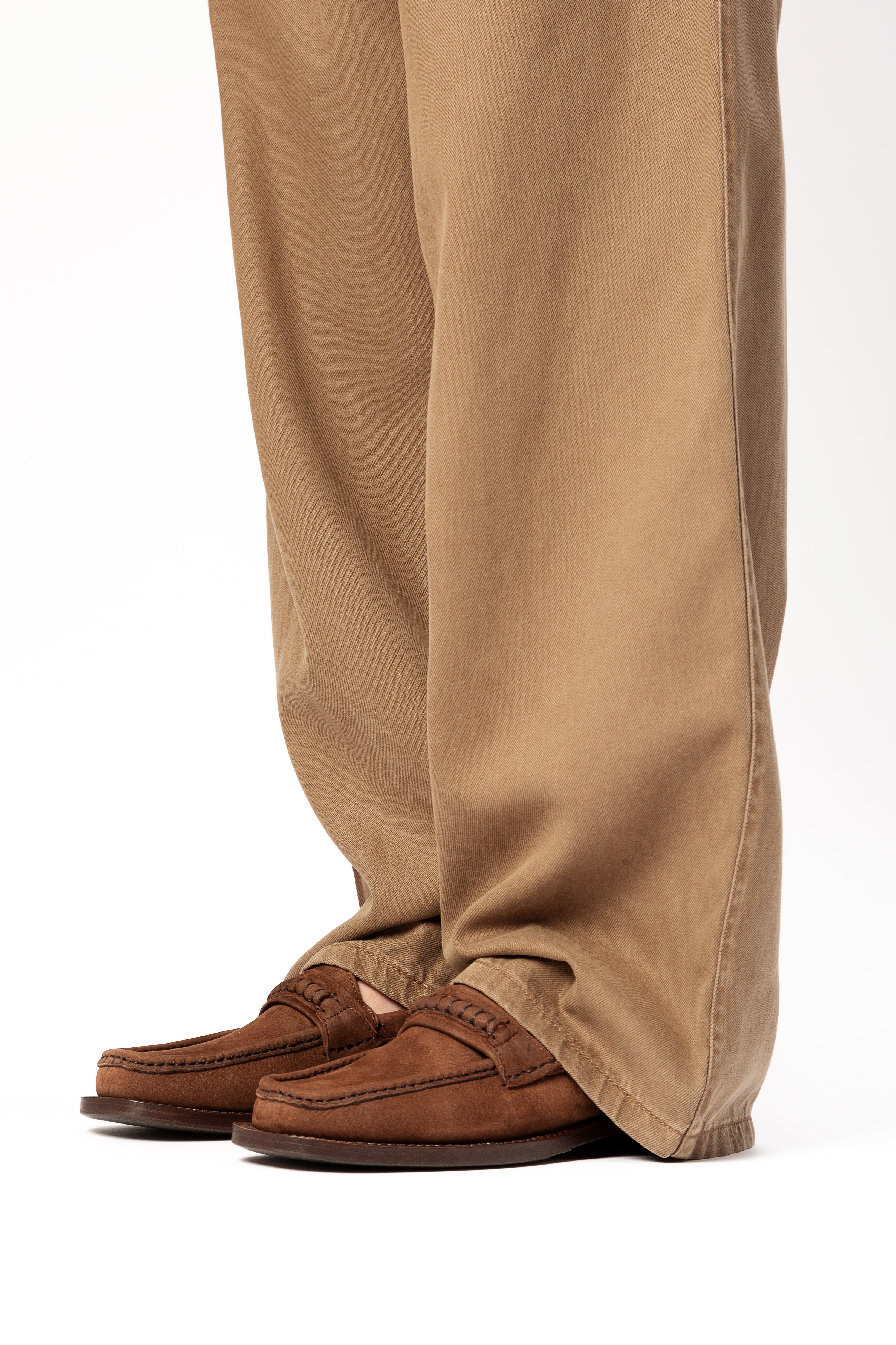 BORADA BORDON NUBUCK - Slip-on Moc Toe Loafer