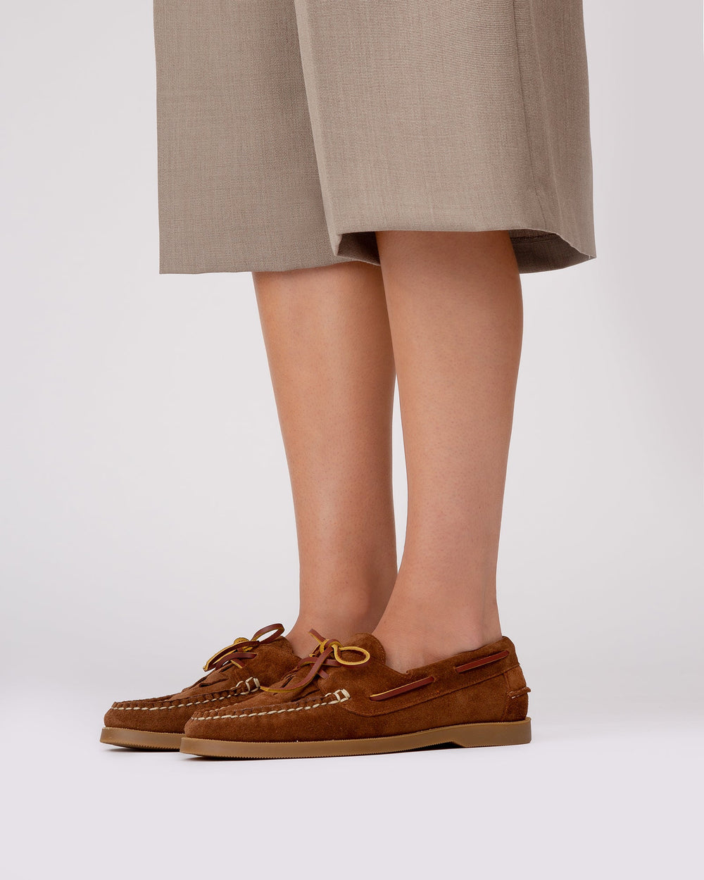 SALER NAUTIC SUEDE - Lace-up Loafer