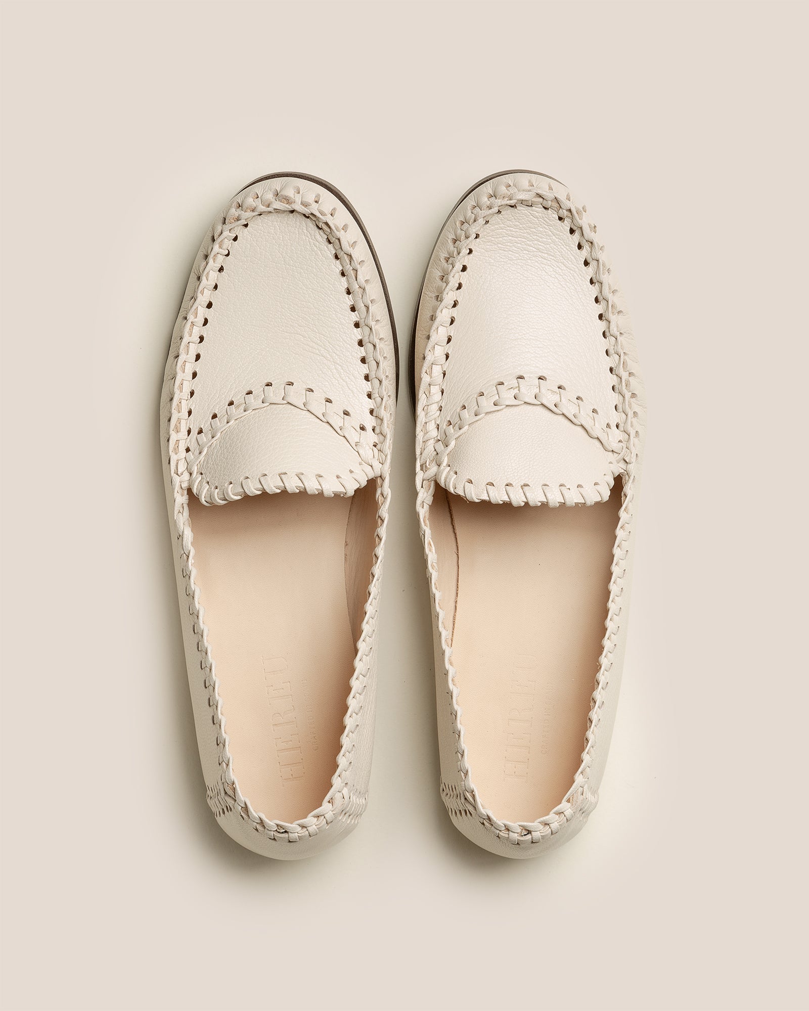 SASTRE SUPPLE SHINY - Braided Seams Slip-On Loafer